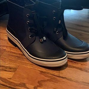 Nautical Rubber Shortie 7.5 Rain Boot NEW